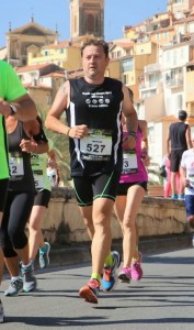 Paolo Caridi, partecipante alla Challenge Sanremo Half Marathon